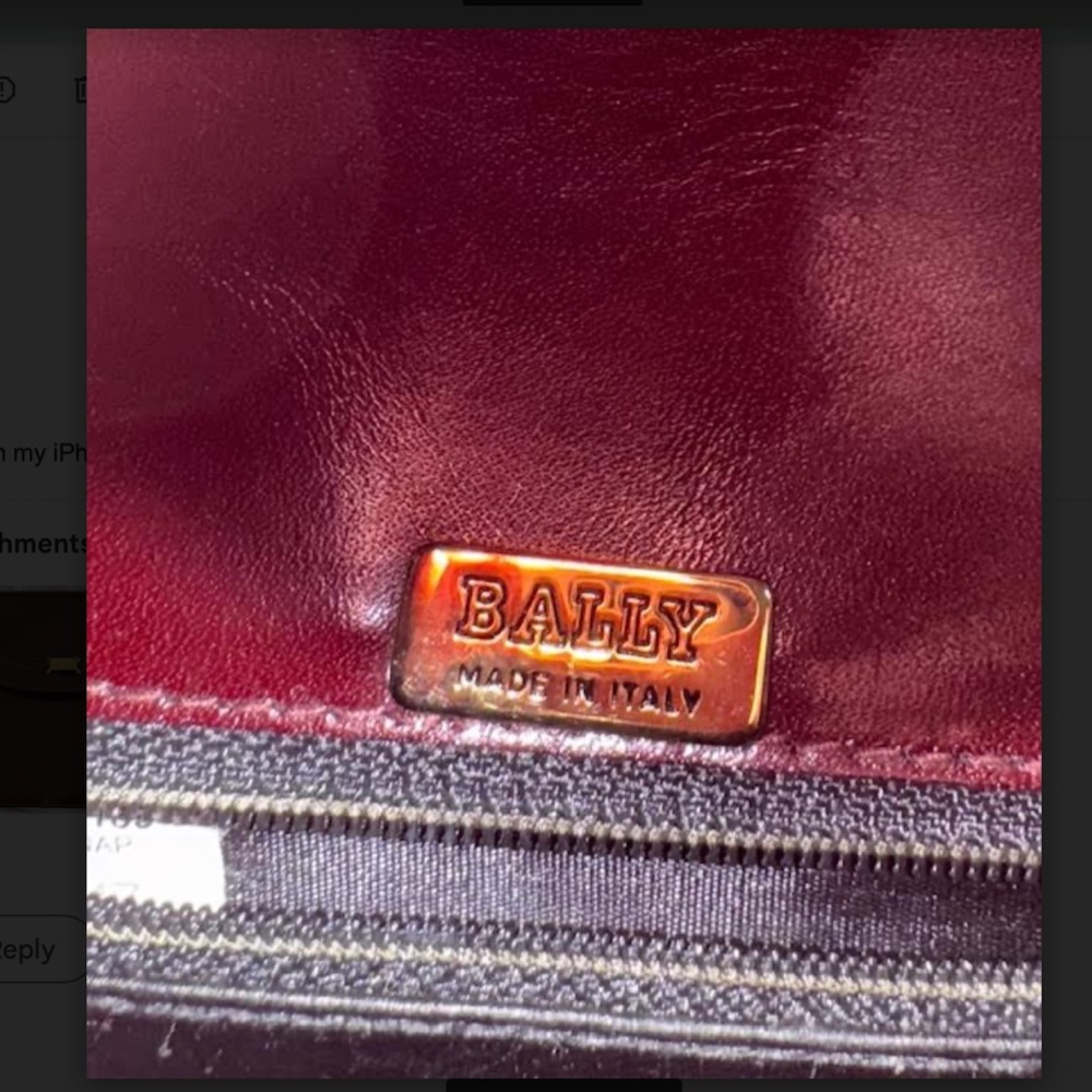 Vintage Bally Crossbody Bag - Picture 5 of 6